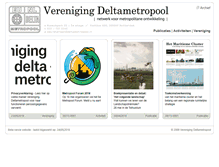Tablet Screenshot of deltametropool.nl